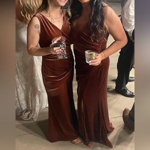 Revelry Terracotta Dress